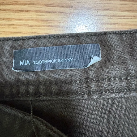 KUT mia toothpick skinny size 8 olive color - Picture 3 of 5